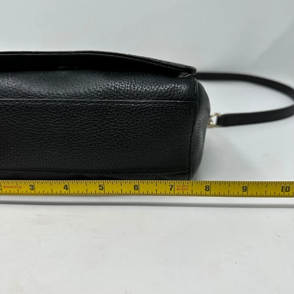 Kate Spade Briar Lane Emely Crossbody Chain Strap Bag Black